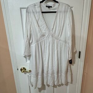 INC International Concepts White Dress